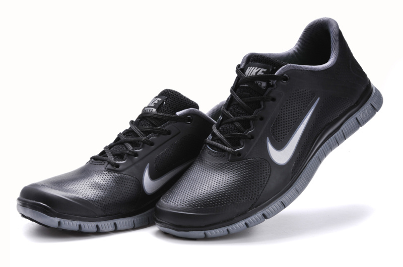 Hot Nike Free4.0 Men Shoes White/Black